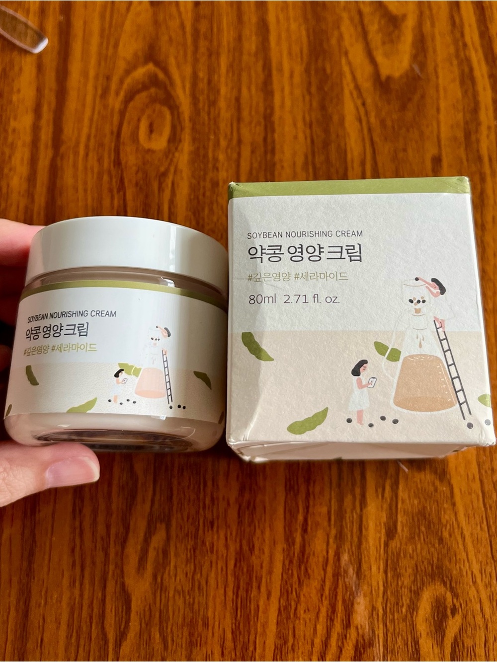 Round Lab Soybean Nourishing Cream Full Size 80ml (2.71 fl.oz.) Korean Skincare